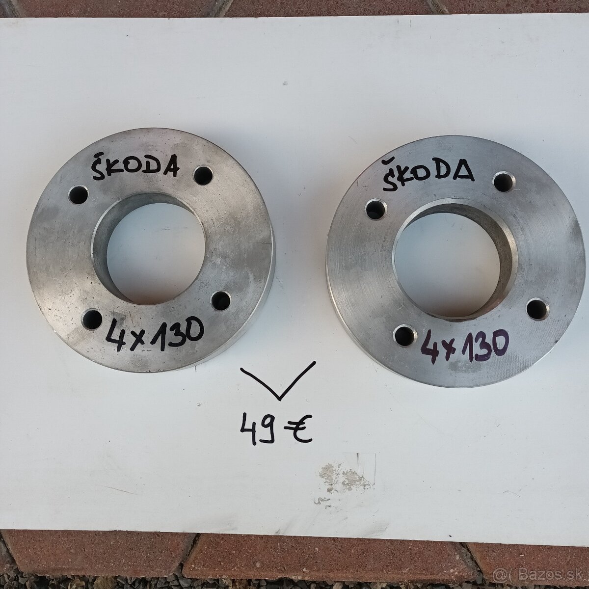 Predám rozširovacie podložky Skoda 4x130 hrubka 35mm