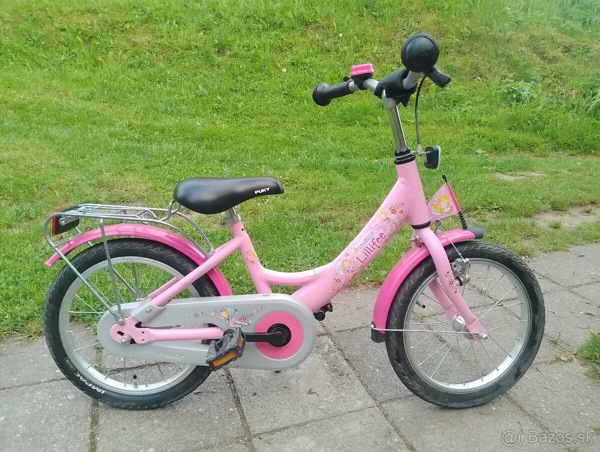 Bicykel Puky Prinzessin Lillifee veľkosť 16