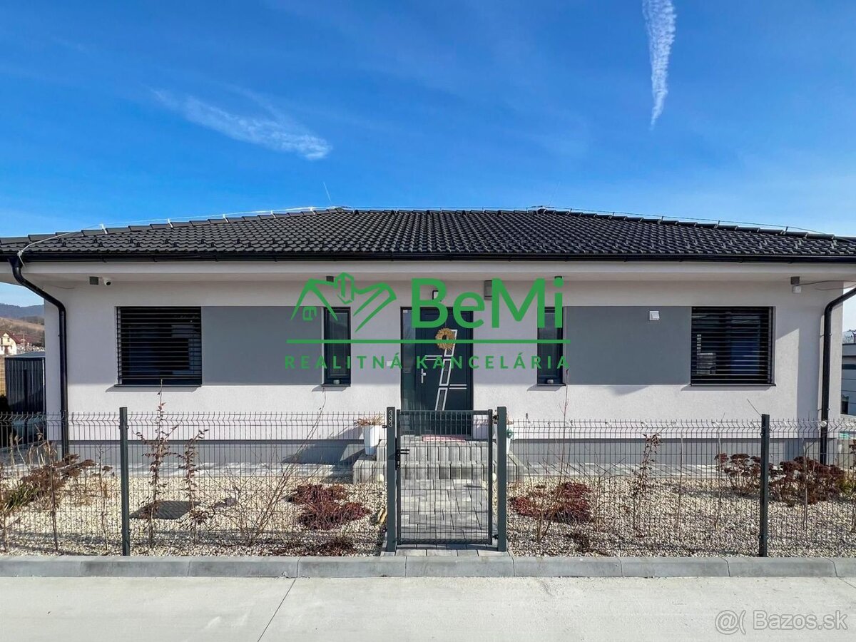 Predaj: Novostavba, Bungalov, 4 izbový, 120,91m2, Zbyňov, ok