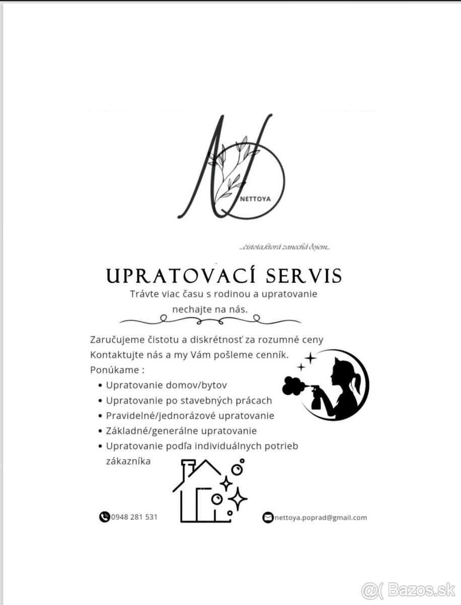 Upratovanie