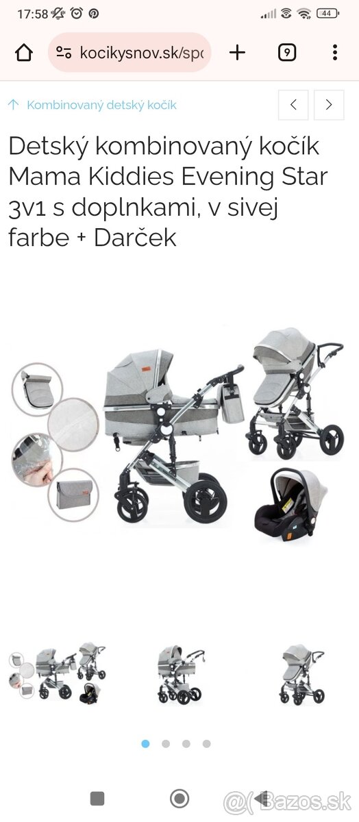 Kočík Mama Kiddies