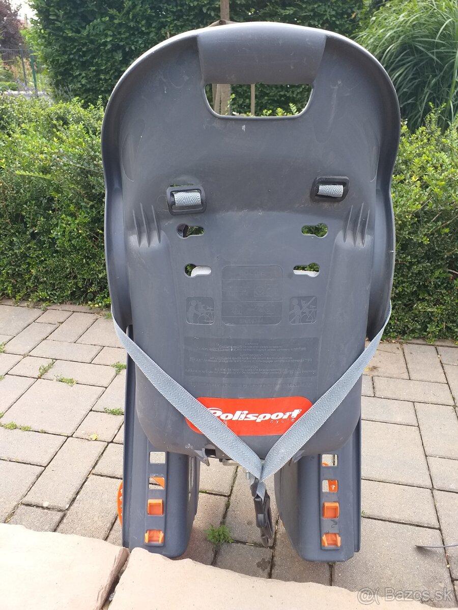 Detská sedačka na bicykel