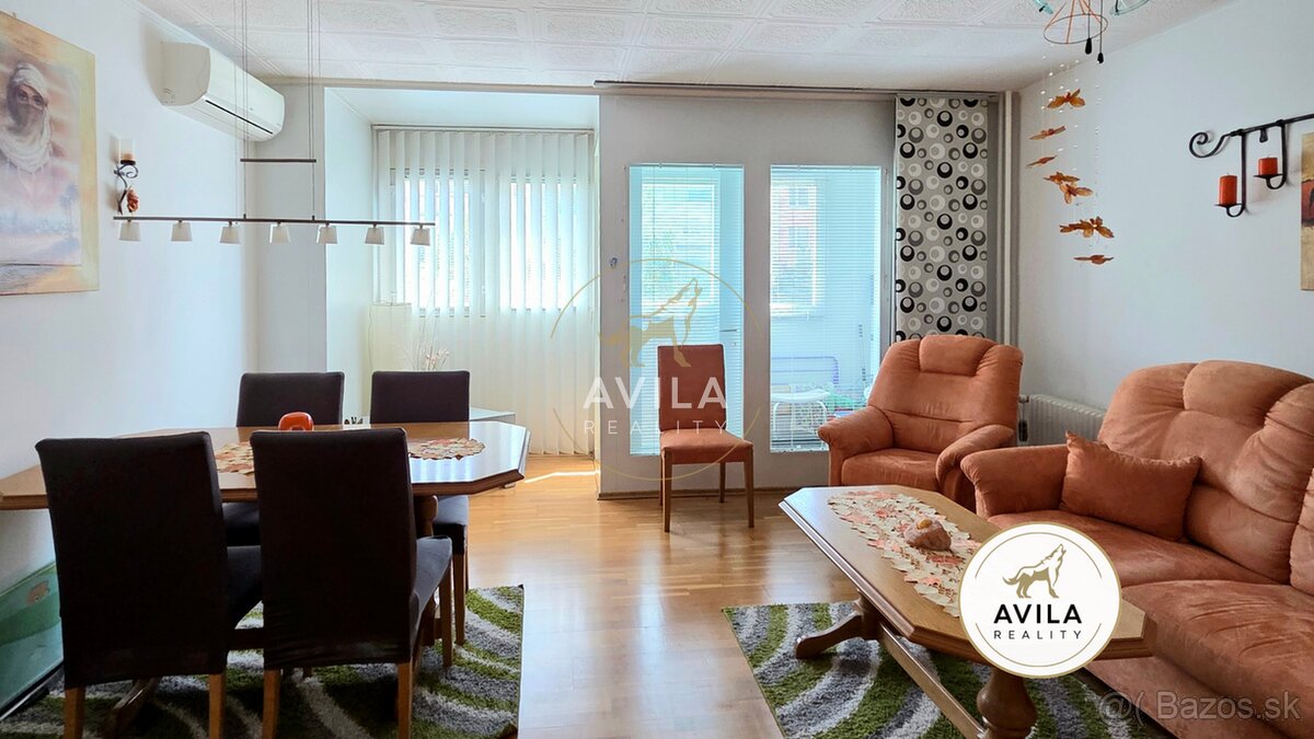 PREDAJ: zariadený 3-izbový byt, 64,34 m², Tematínska ulica _