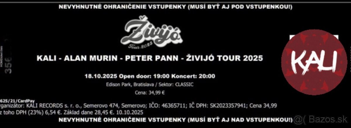 Živijó Tour
