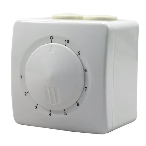 Triakový regulátor otáčok pre ventilátory na stenu Dalap RR1