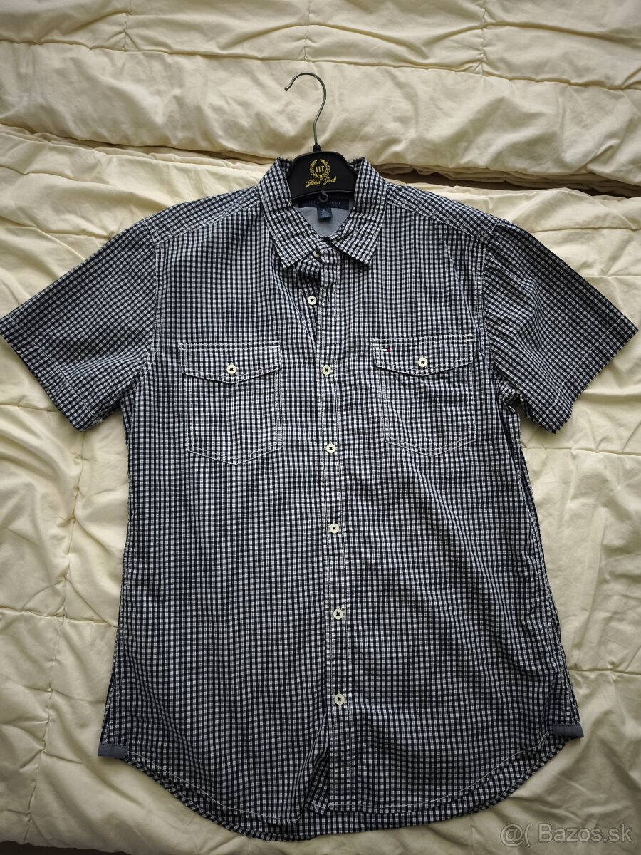 košele Tommy Hilfiger a Quiksilver