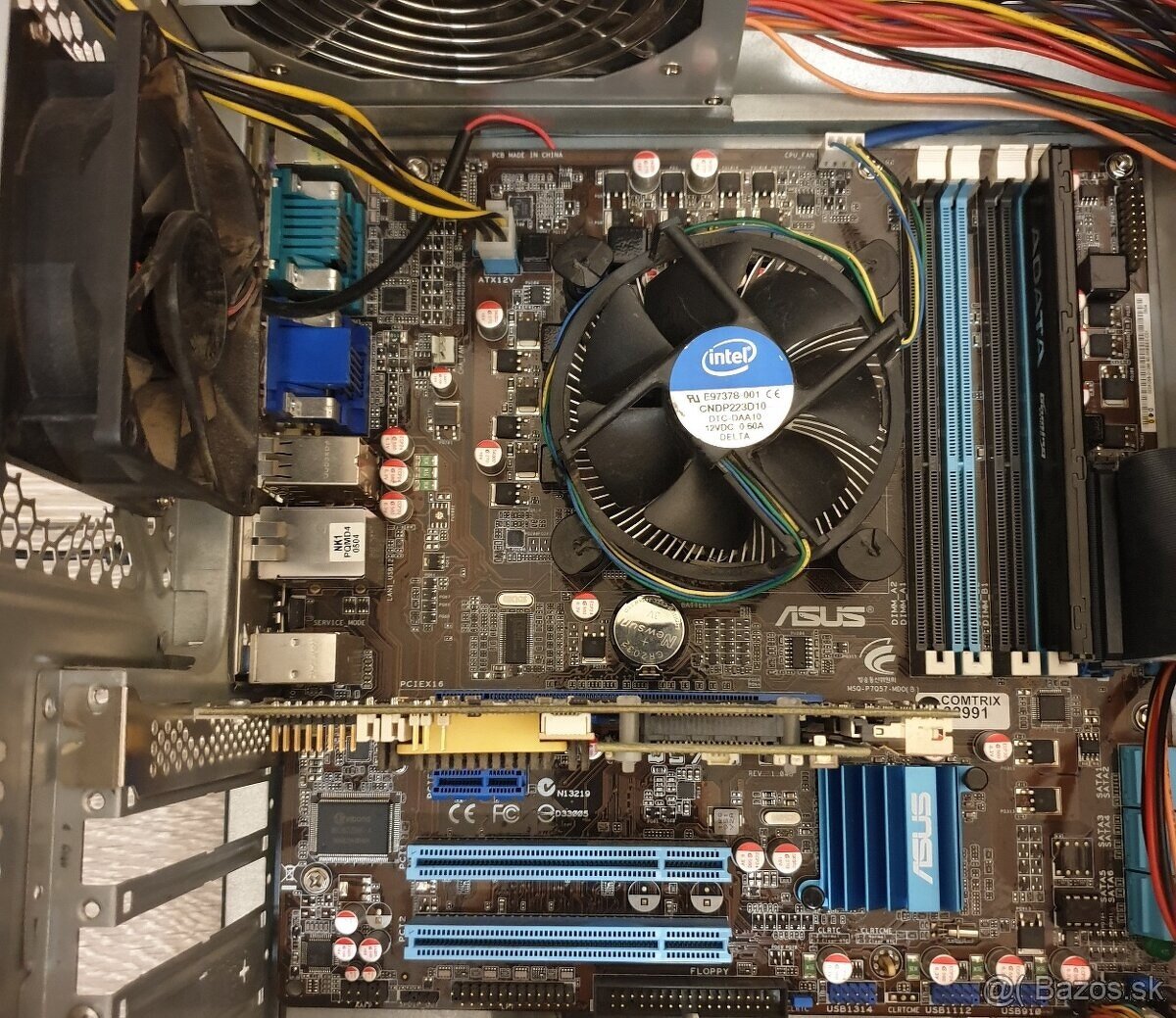 Asus P7Q57-M DO + intel i5 660 + 4gb ram