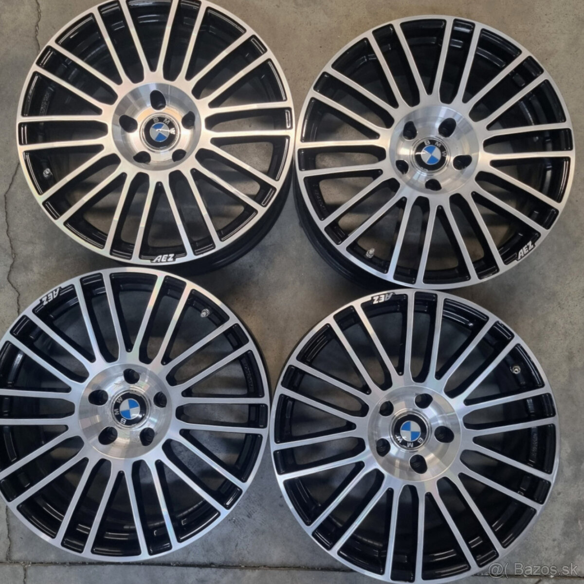 Hliníkové Aez disky 5x120 R19 8,5J ET35