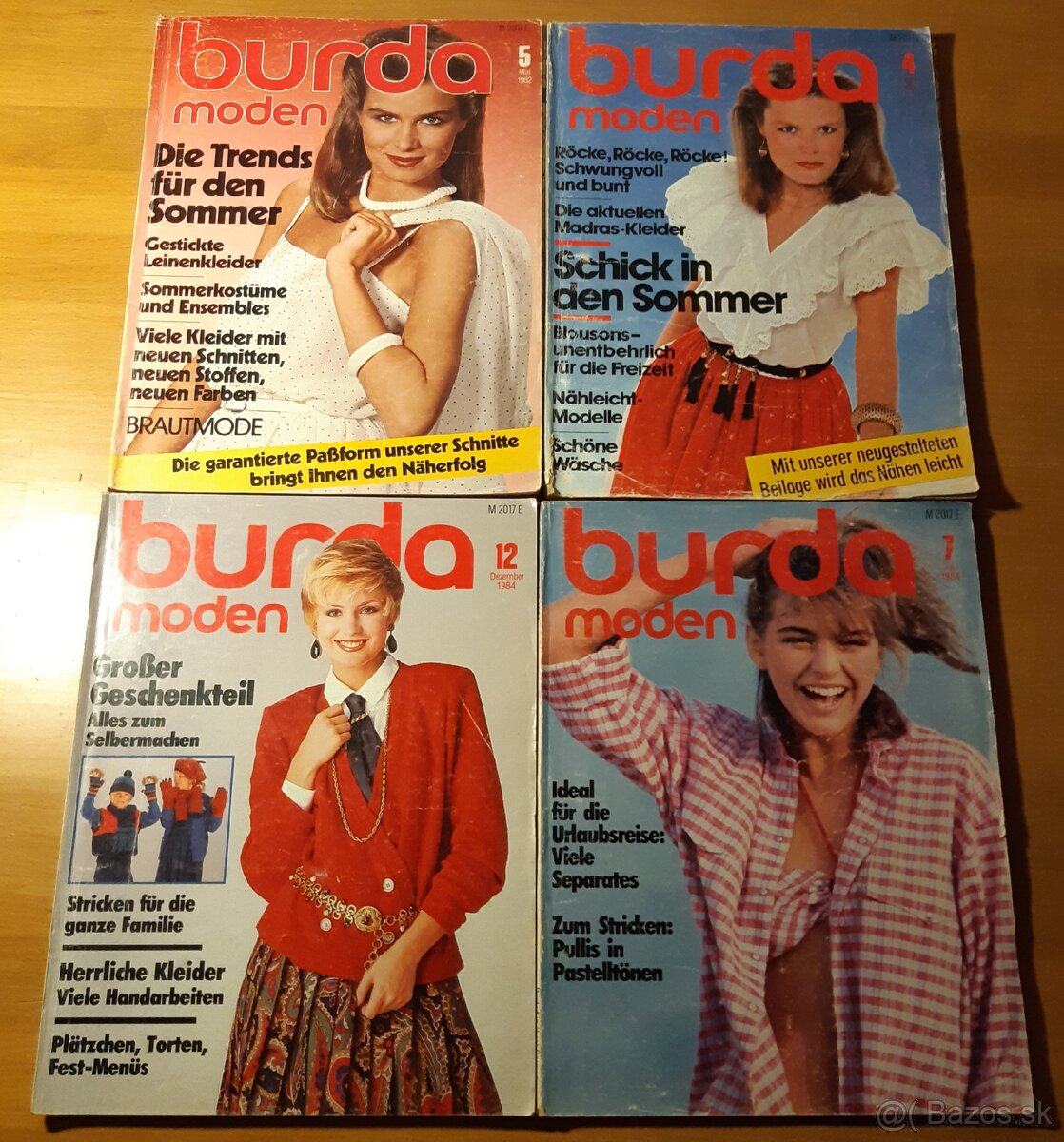 Stare casopisy Burda