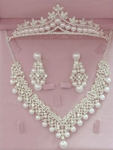 Bizuteria set komplet prijimanie svadba pre deti aj dospelé