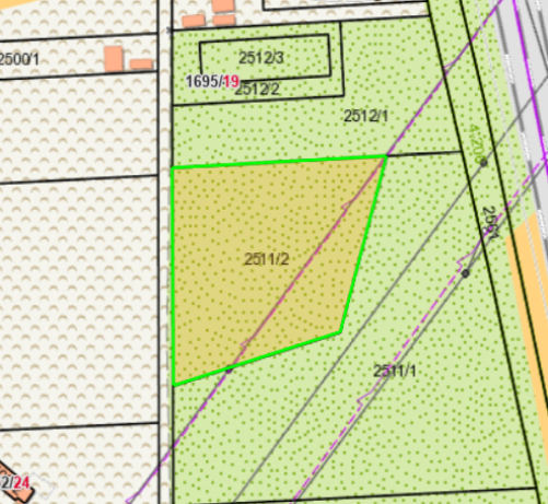 Pozemok Košice-Barca