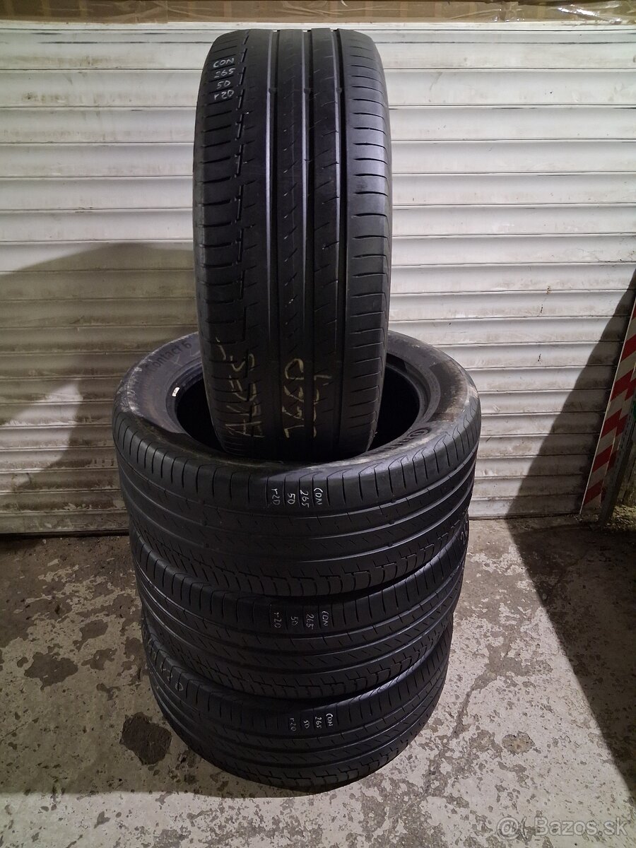 Continental letné 265/50/R20