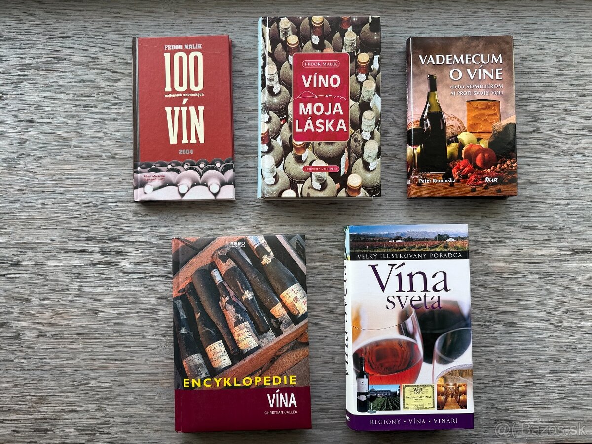 nové knihy o vínach