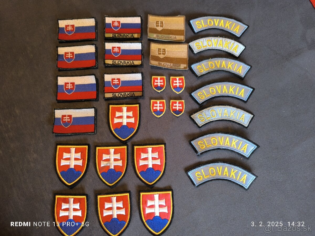 Nášivky SLOVAKIA OSSR