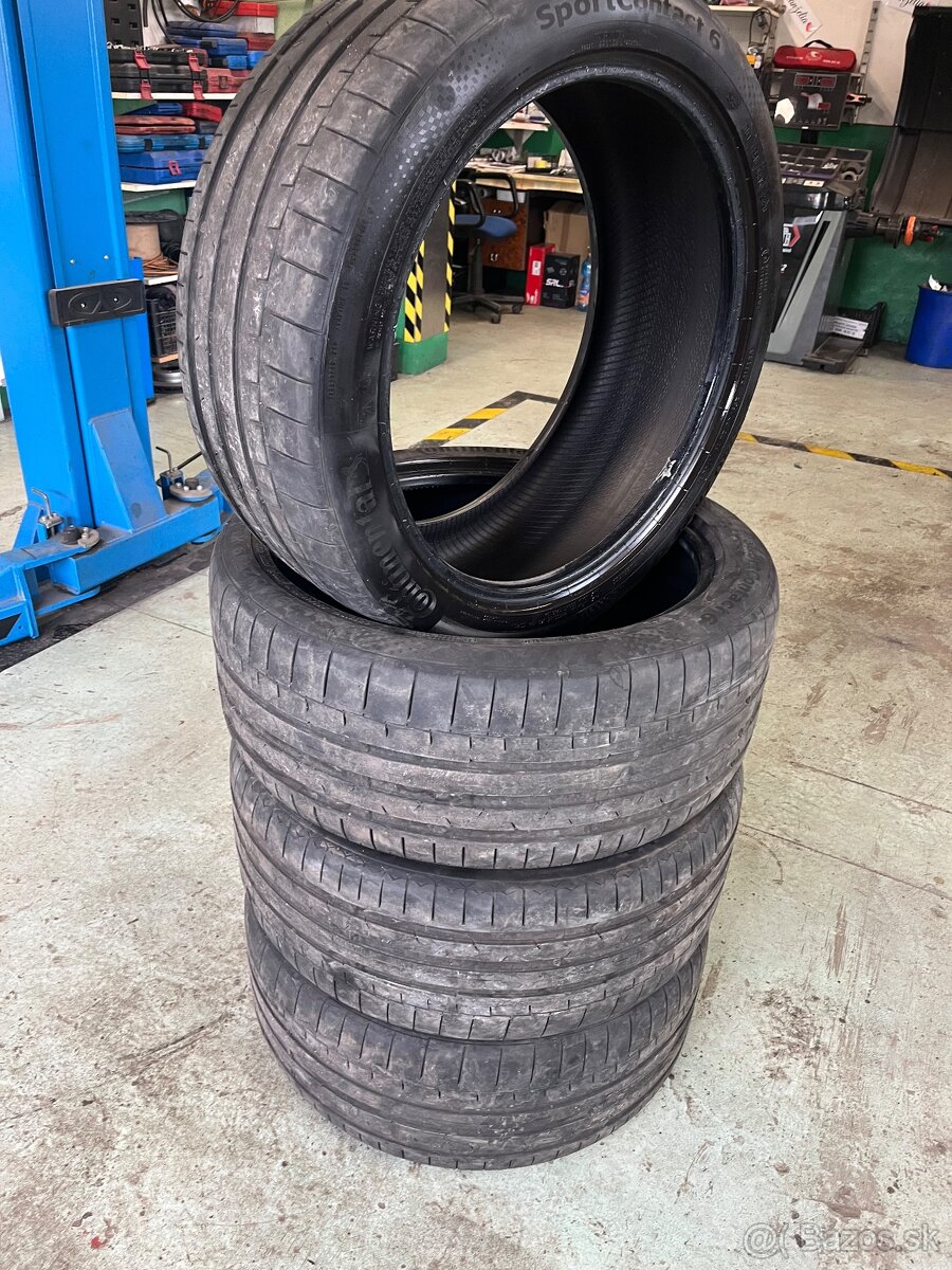 Predám Pneumatiky 4ks contimental 255/40 R19