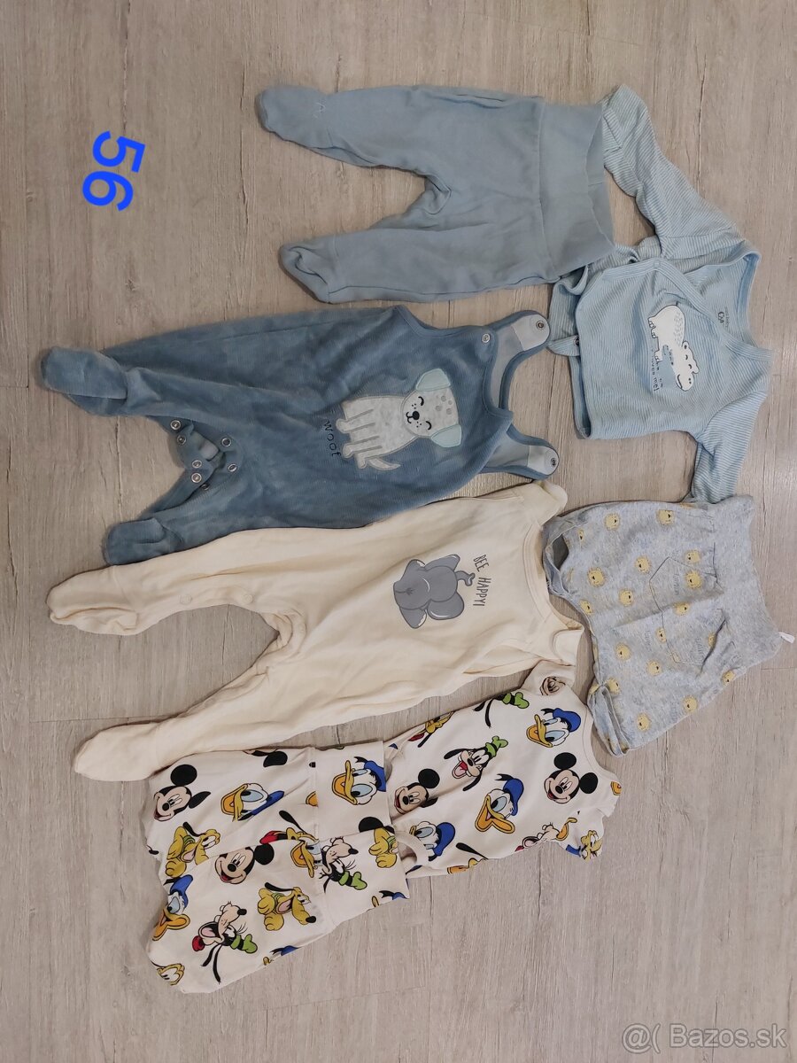 Balík oblečenia pre chlapca 56