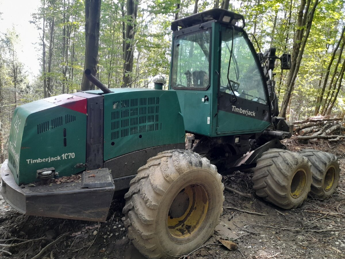 Timberjack 1070 harvestor
