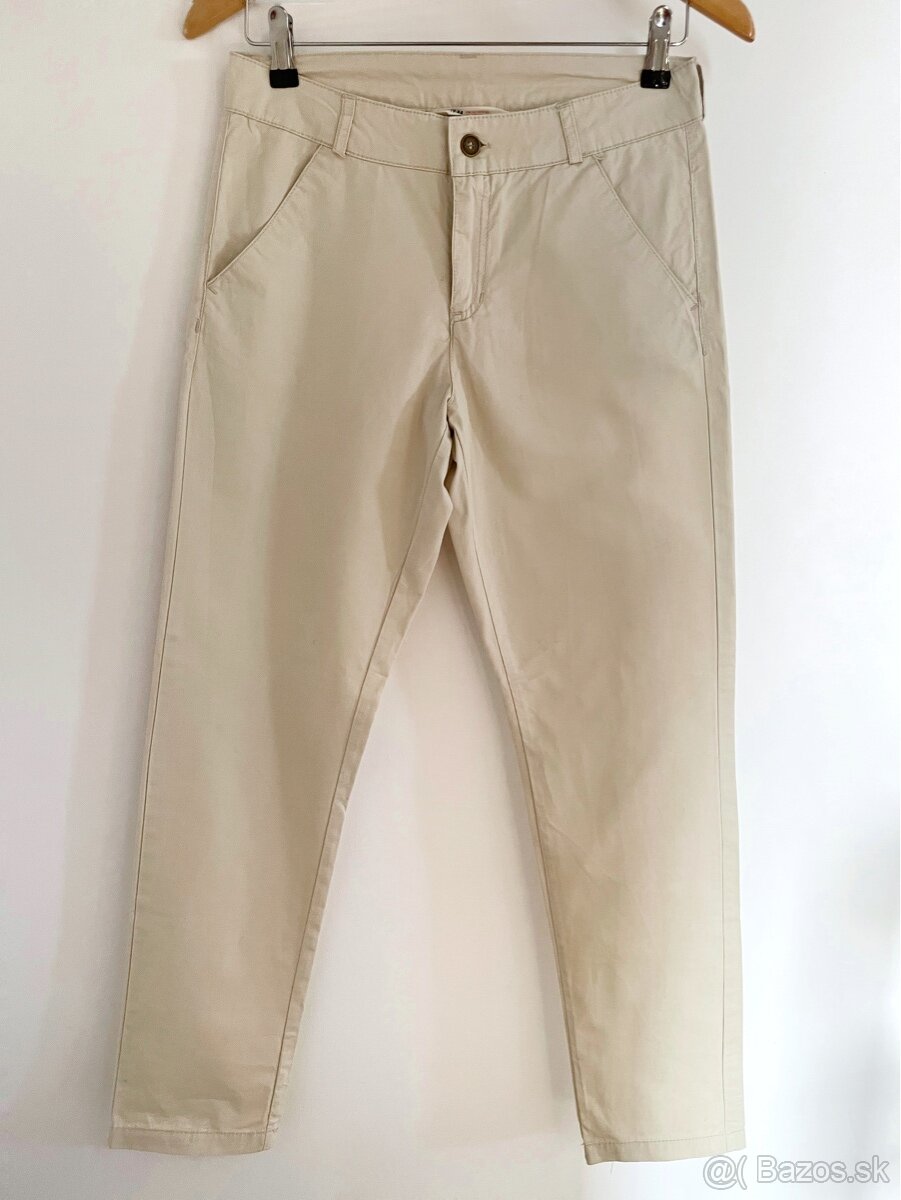 H&M Dievčenské chino nohavice veľ. 158 (12-13 r.)