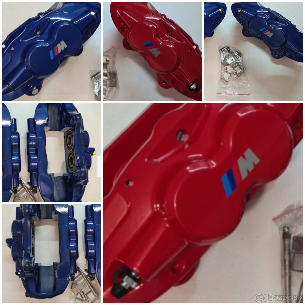 Trmeny bmw M sport nove červene,modre