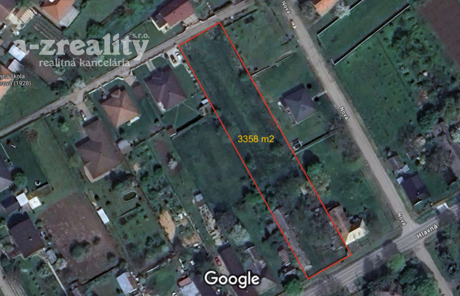 Iba u nás Veľký pozemok vhodný na výstavbu na predaj