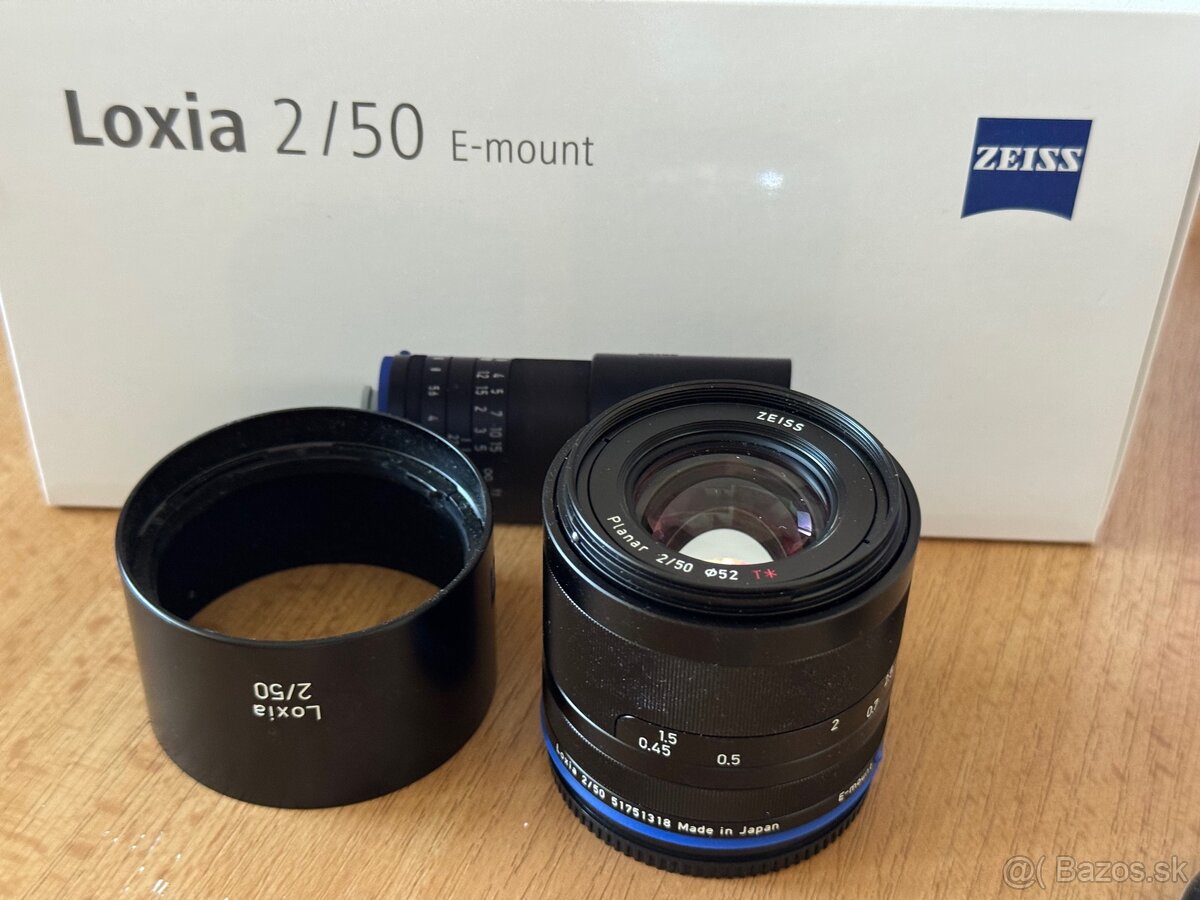 Carl Zeiss loxia 50/2 sony