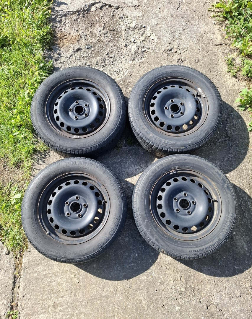Plechové disky originál VW GOLF VI R15
