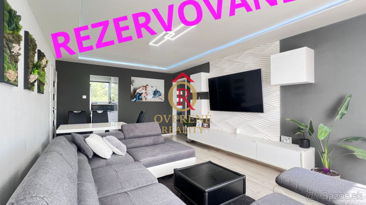Štýlový 3-izbový byt s loggiou a nádherným výhľadom – Banská