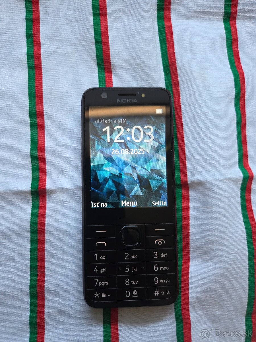 Nokia 230 voľný black používaný v dobrom stave plne funkčný