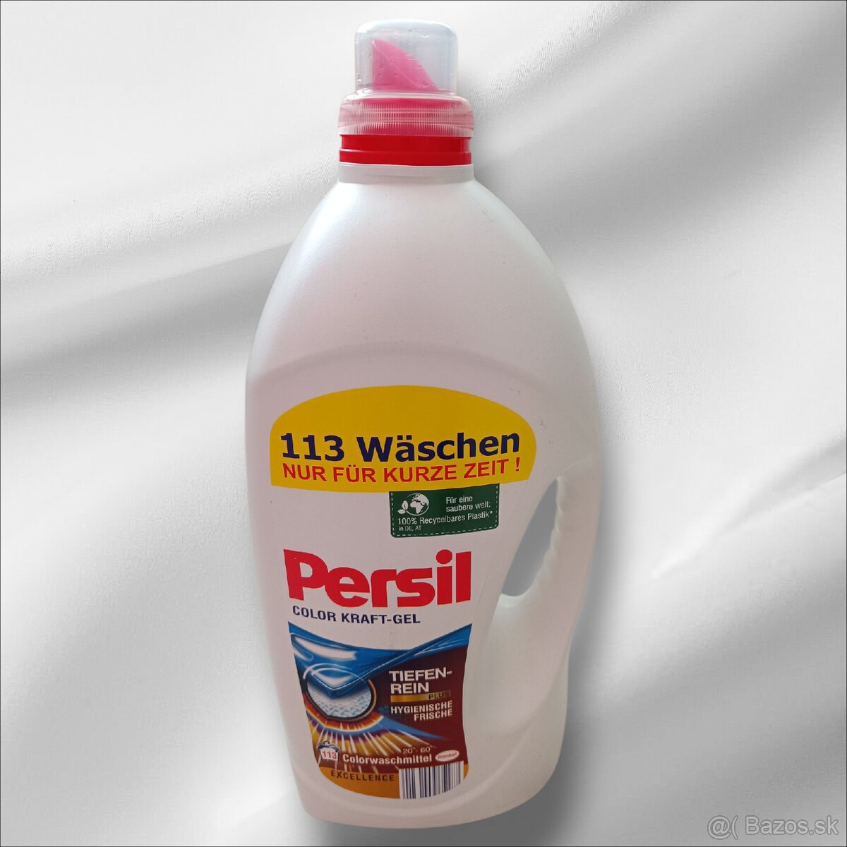 Prací gel Persil, Rich, aviváž Coccolino Sensazione Seta