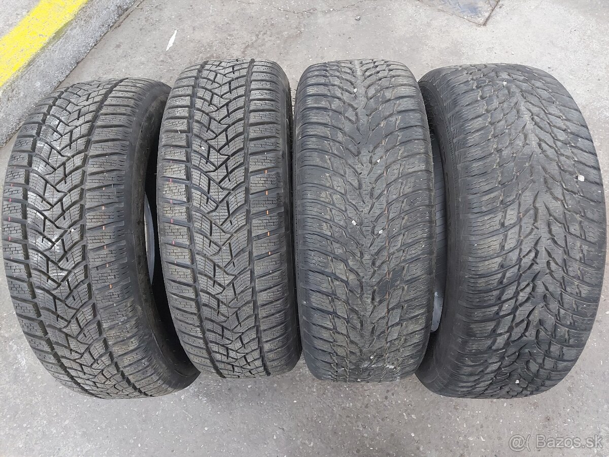 205/60R16 DUNLOP-NOKIAN  zimné pneumatiky