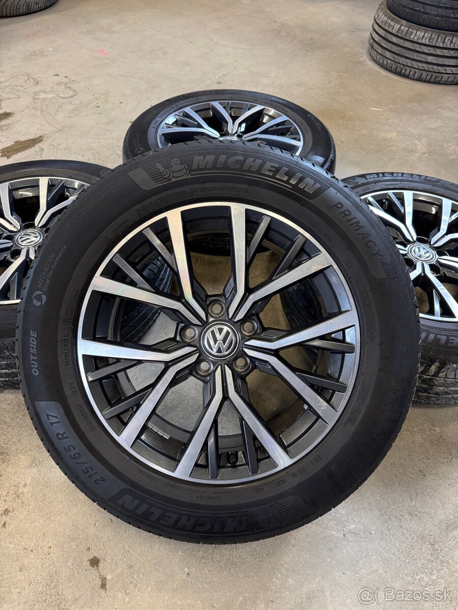 VW tiguan hliníkové disky r17