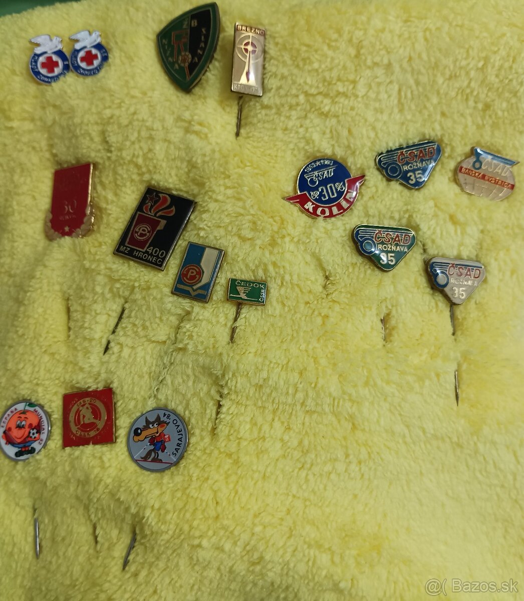 Odznaky-rôzne