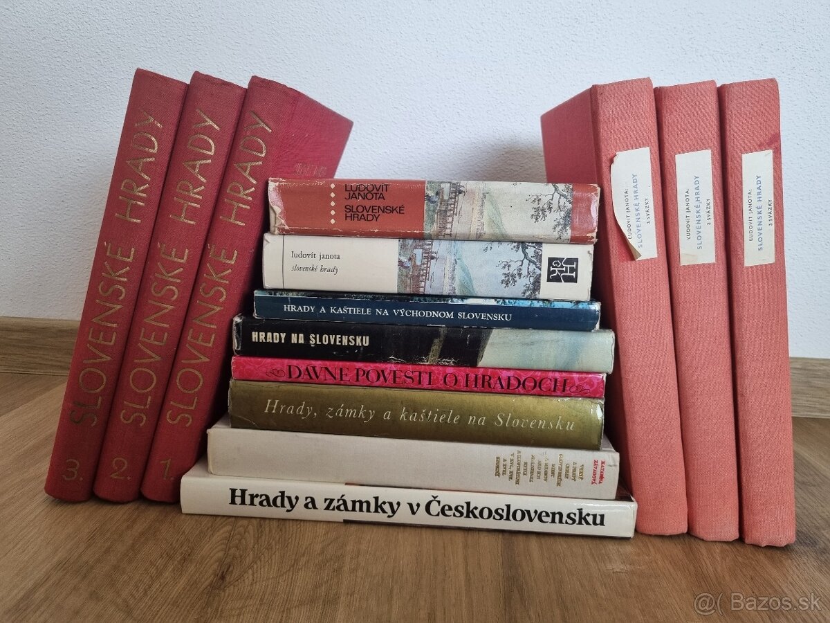 Knihy o slovenských hradoch