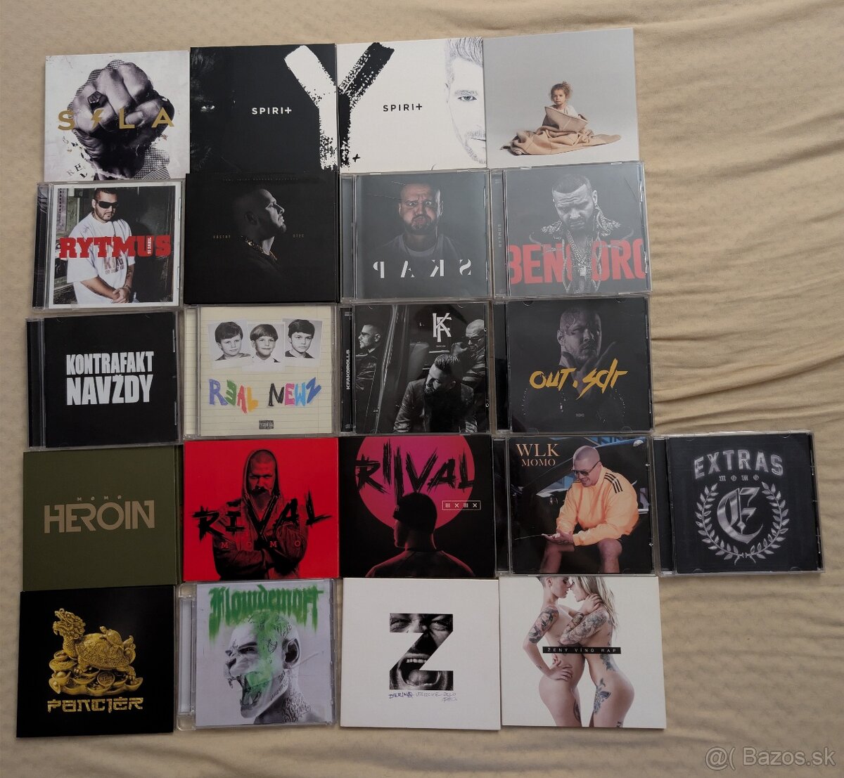 Slovenské a české Hip-hop CD