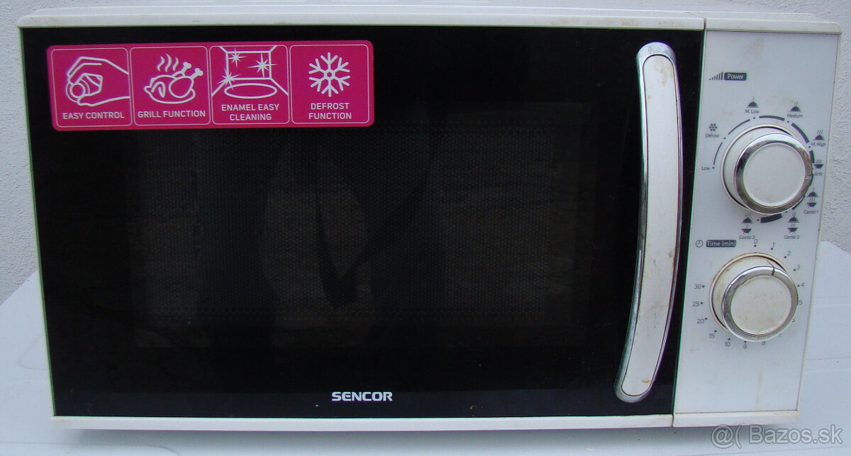 Mikrovlnná rúra s grilom Sencor