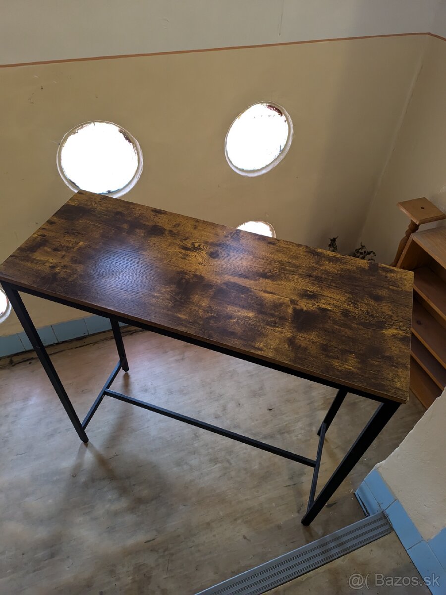 Barový stôl, hnedý