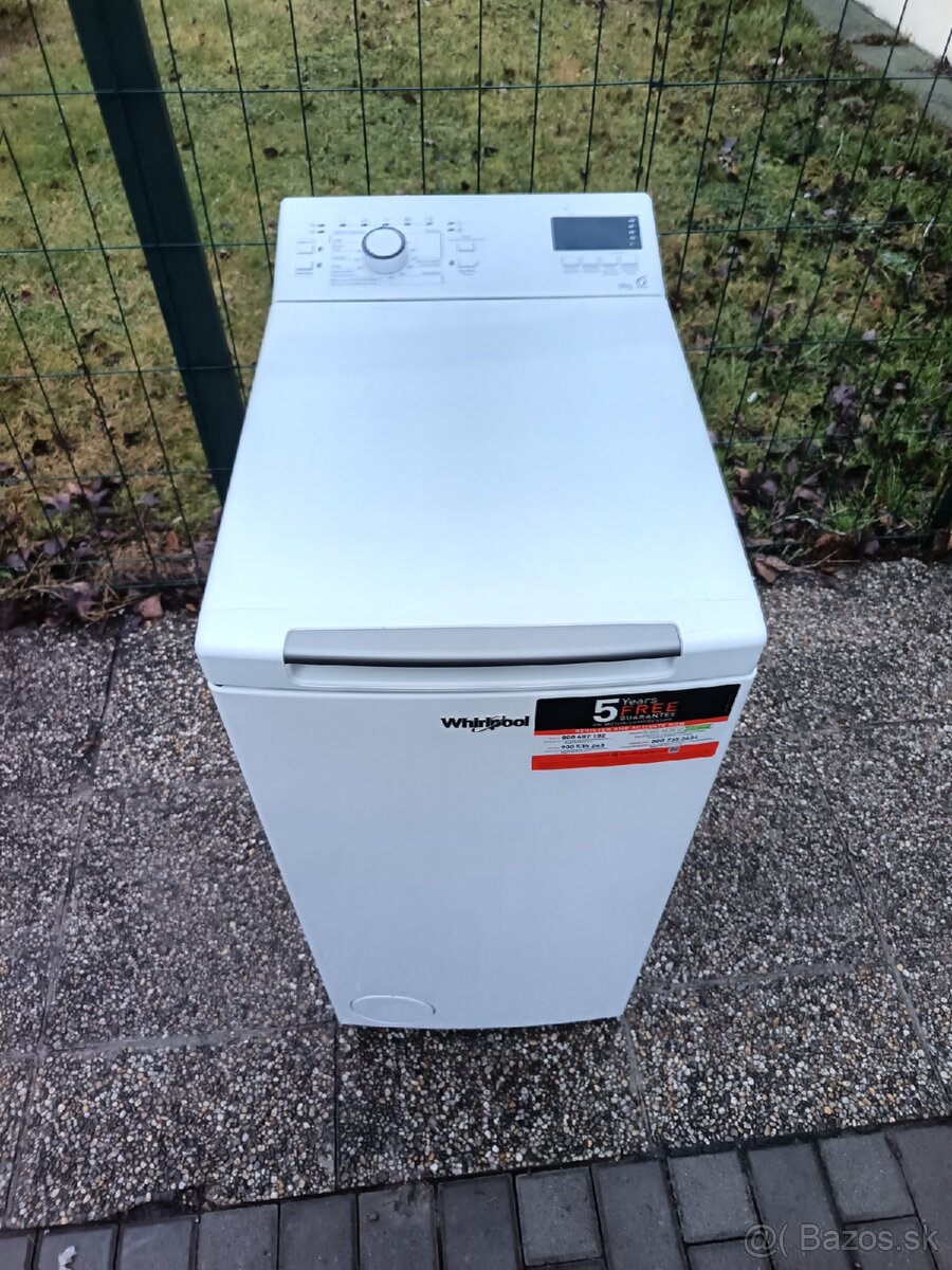 Úzka 40 cm práčka whirpool na 6kg, dovoz v BA