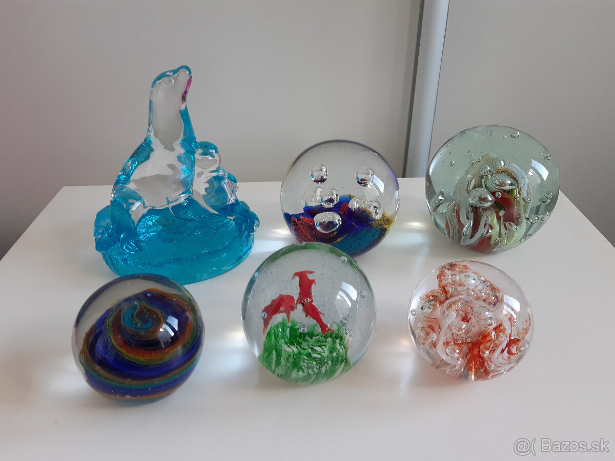 Sklenené ťažítka