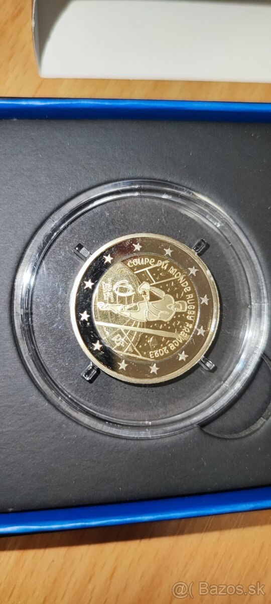 2€ proof minca Francúzsko 2023 Rugby