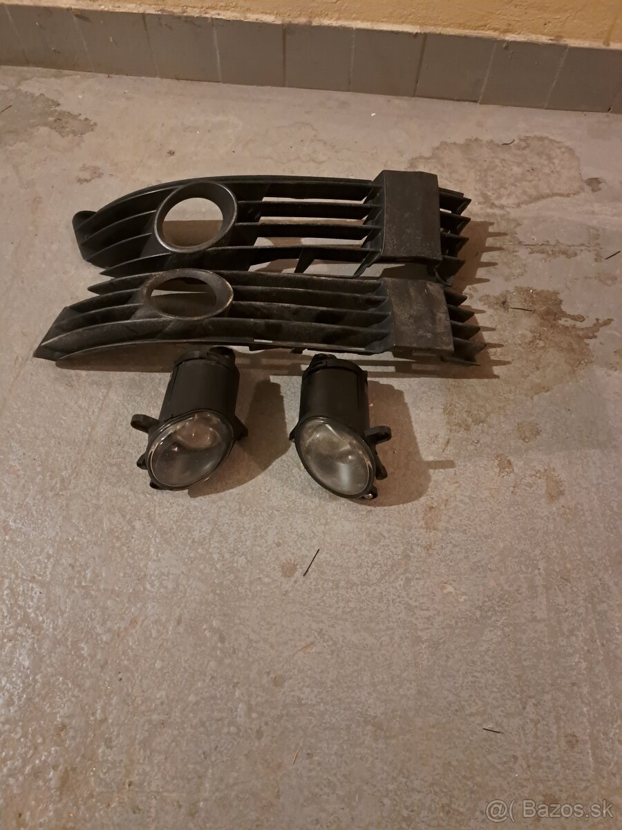 Mriežky a predné hmlovky passat b5.5