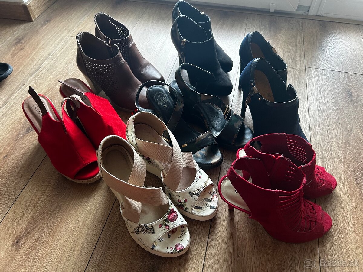 Mix dámskych topánok 37