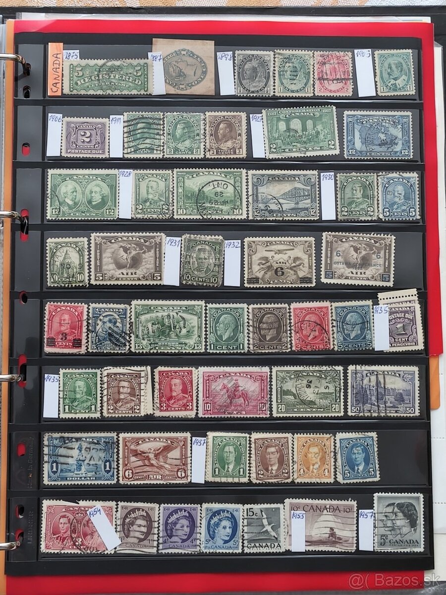 Známky Canada-Kanada