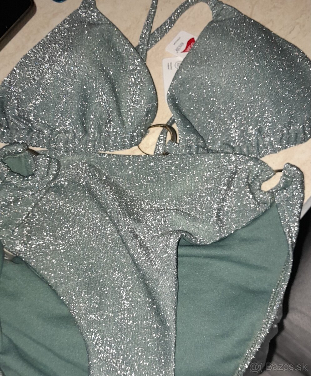 Plavky dvojdielne c&a lycra