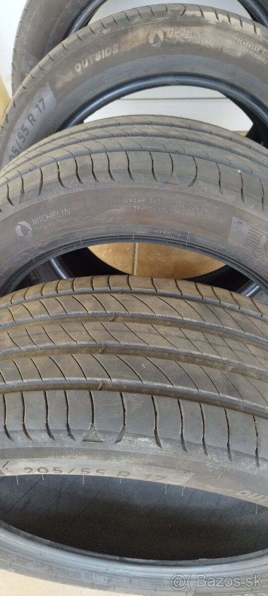 Letné pneu Michelin 205/55/R17