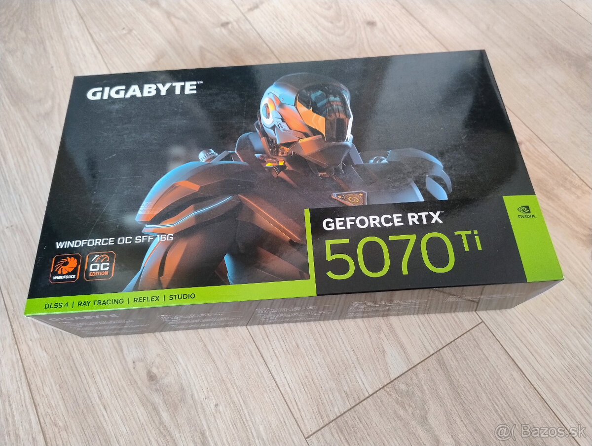GIGABYTE GeForce RTX 5070Ti WINDFORCE OC SFF 16GB