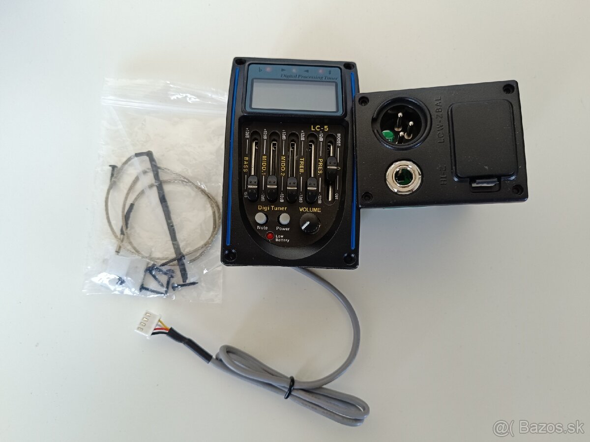 Snímač na elektroakustiku