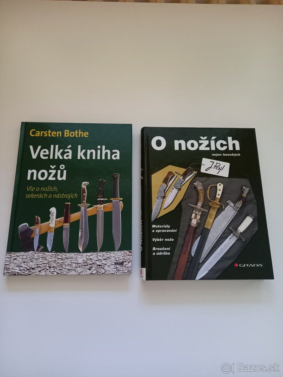 Knihy o nožoch