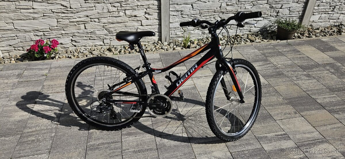 Bicykel Dema Pegas 24 čierny