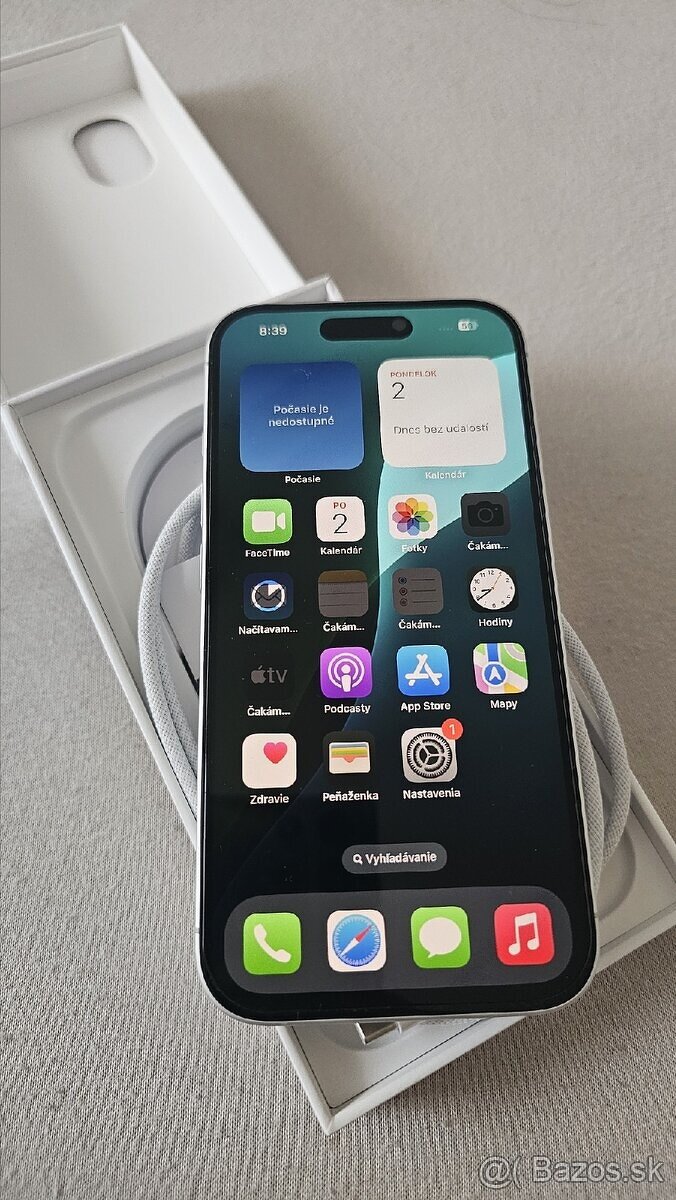 Predám apple Iphone 16 128gb, novy