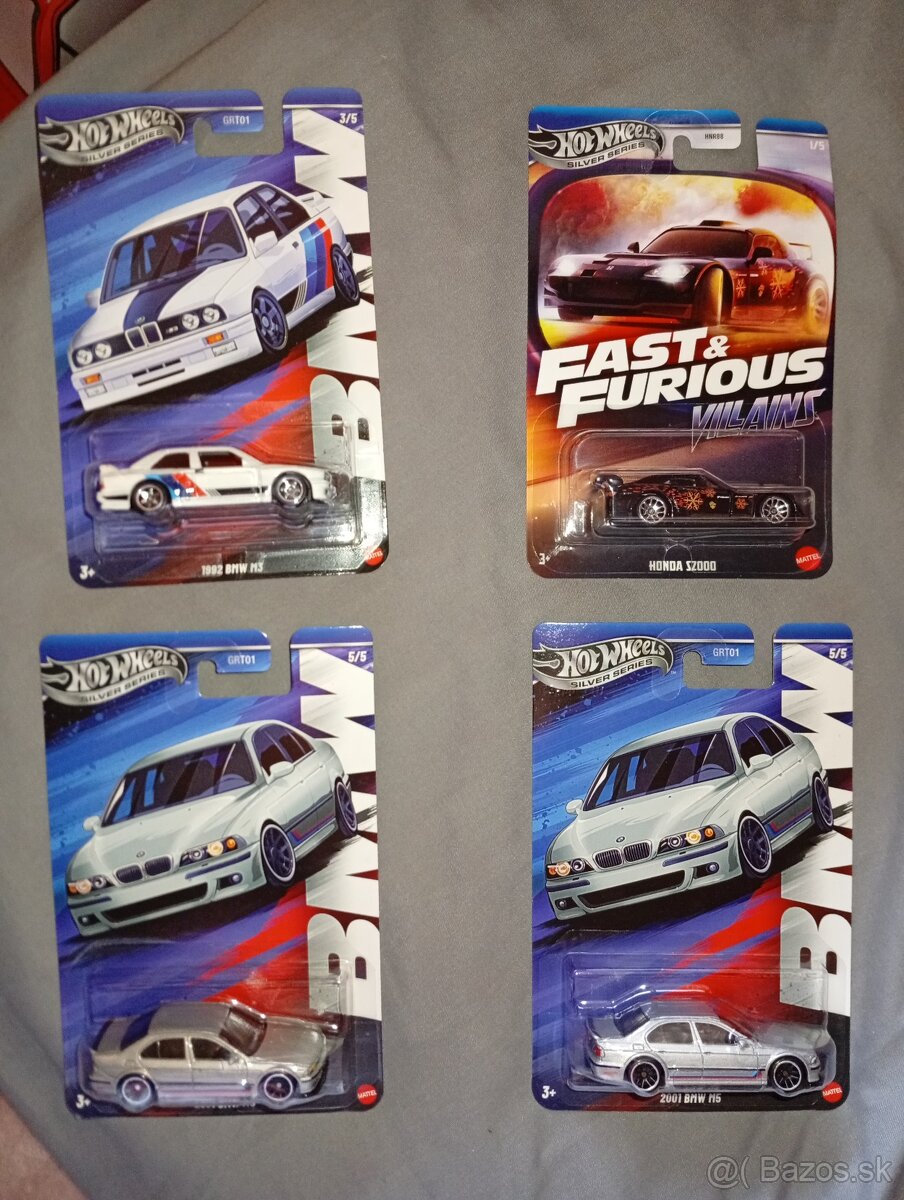 Hot wheels Silver series